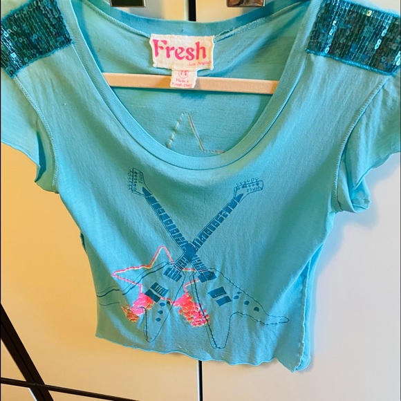 Hip & Vintage One-of-A-Kind "Fresh Karma" Tee - Picture 3 of 14